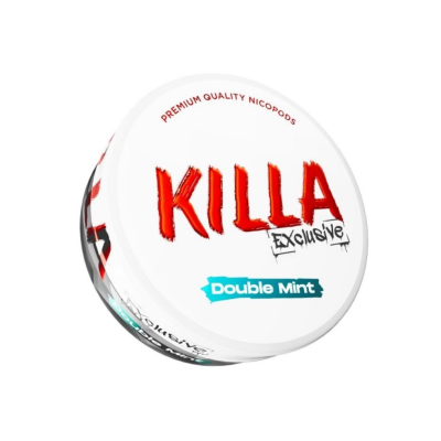 Killa Nicotine Pouches Double Mint 16mg